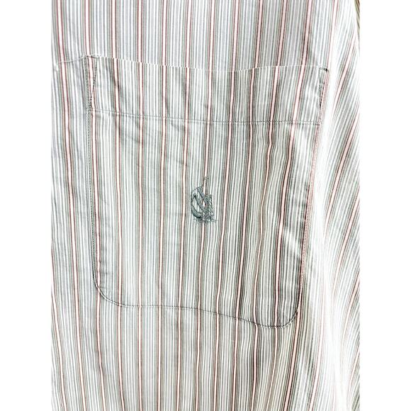 Nautica Striped Long Sleeve Button Up Shirt - Picture 5 of 8